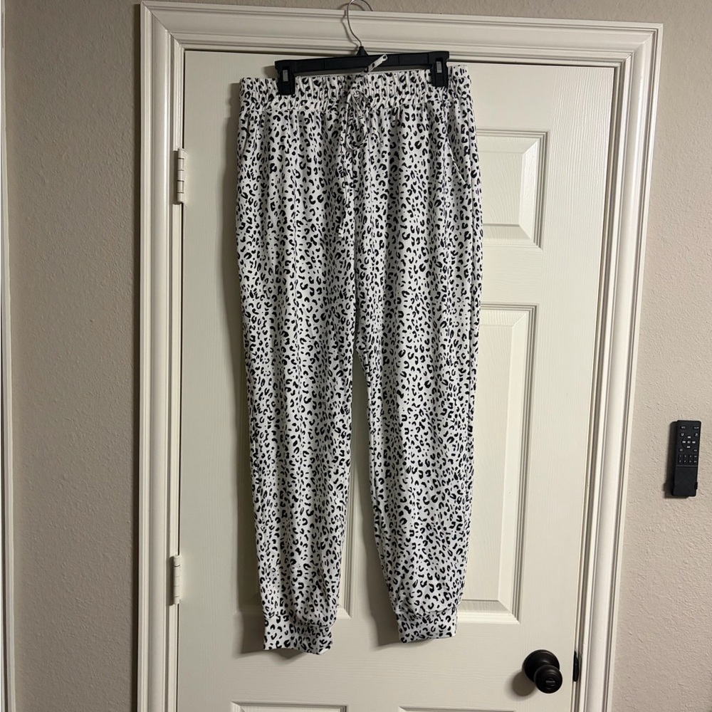 XL Dalmatian Print Joggers